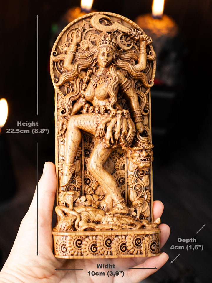 Kali Statue - Hindu Goddess Dancing on the Shiva