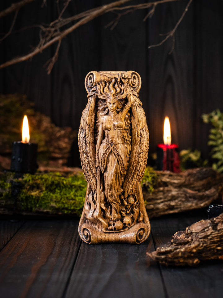 Goddess Lilith Underworld Figurine: Power and Defiance