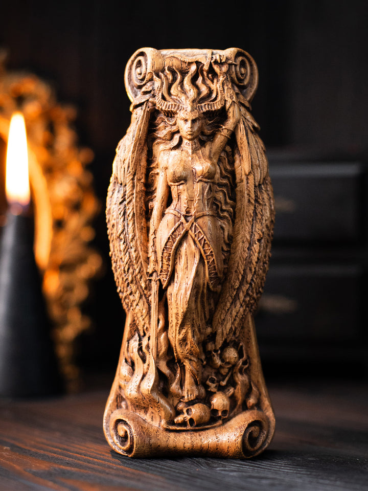 Goddess Lilith Underworld Figurine: Power and Defiance