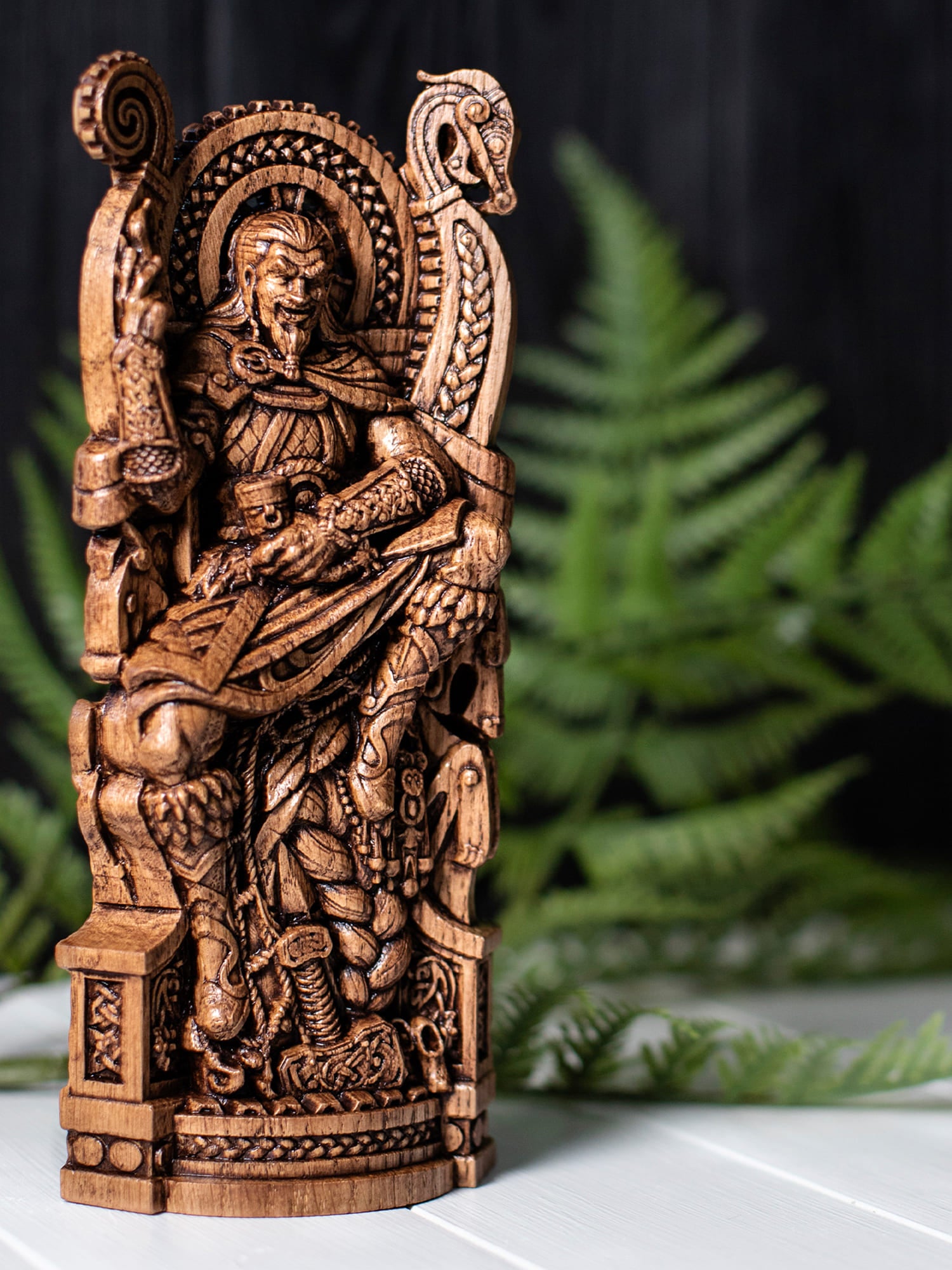 Loki Statue – Trickster God of Norse Mythology Viking Figurine