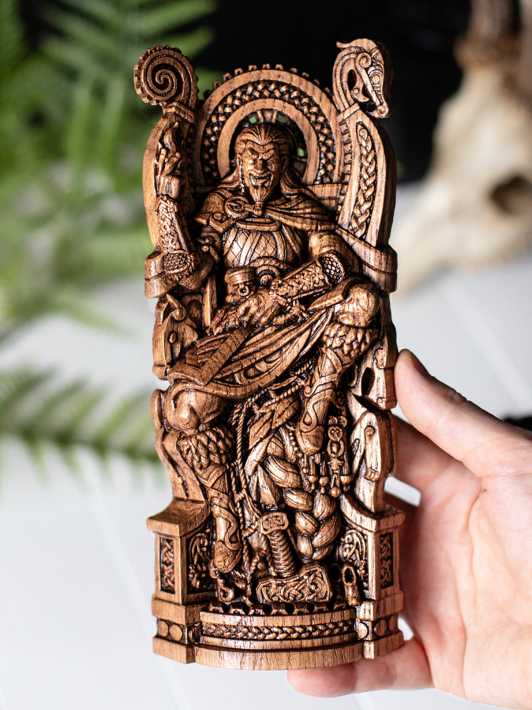 Loki Statue – Trickster God of Norse Mythology Viking Figurine