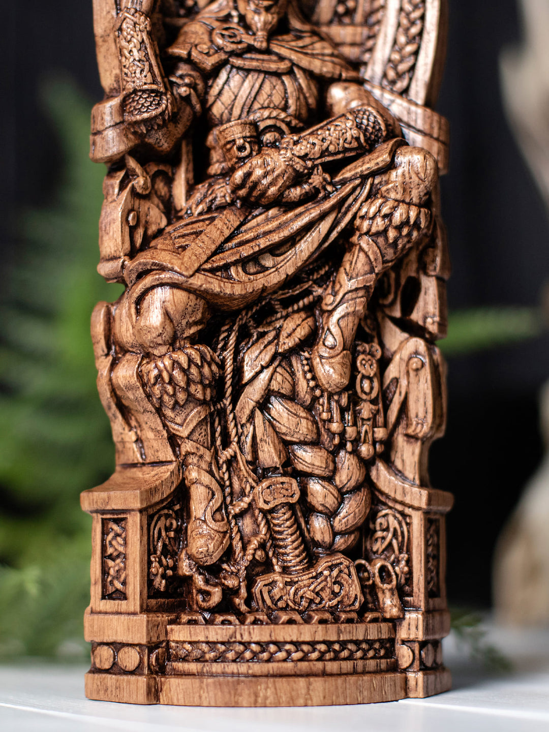 Loki Statue – Trickster God of Norse Mythology Viking Figurine