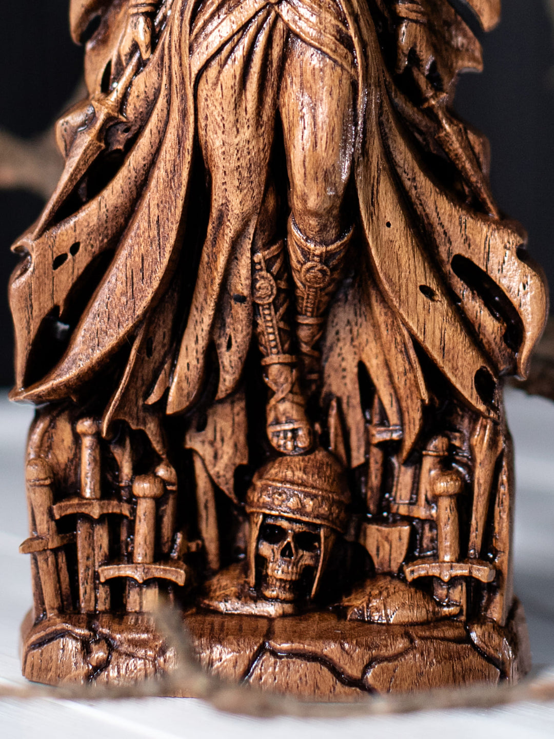 Morrigan Statue – The Morrigan Celtic Raven Goddess Figurine