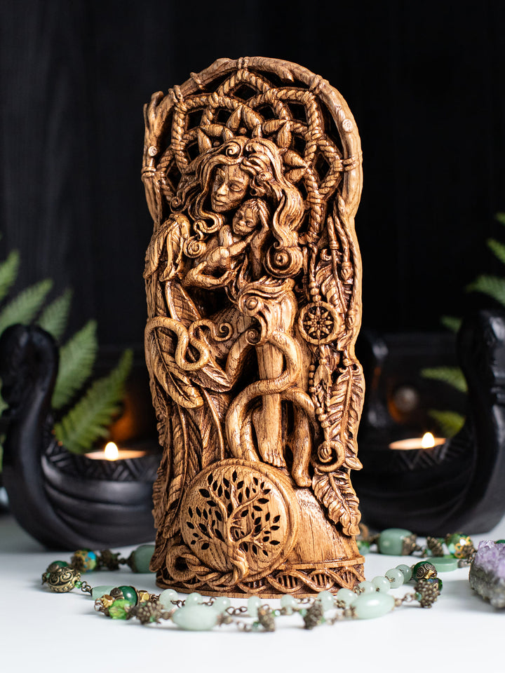 Mother Fertility Goddess Statue: Nurturing Life