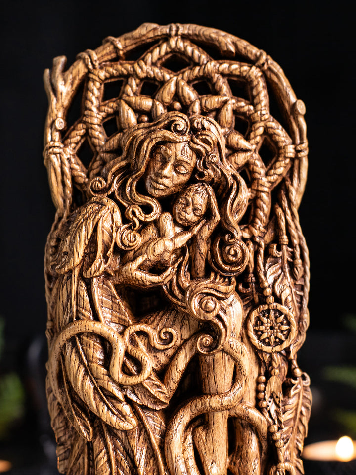 Mother Fertility Goddess Statue: Nurturing Life