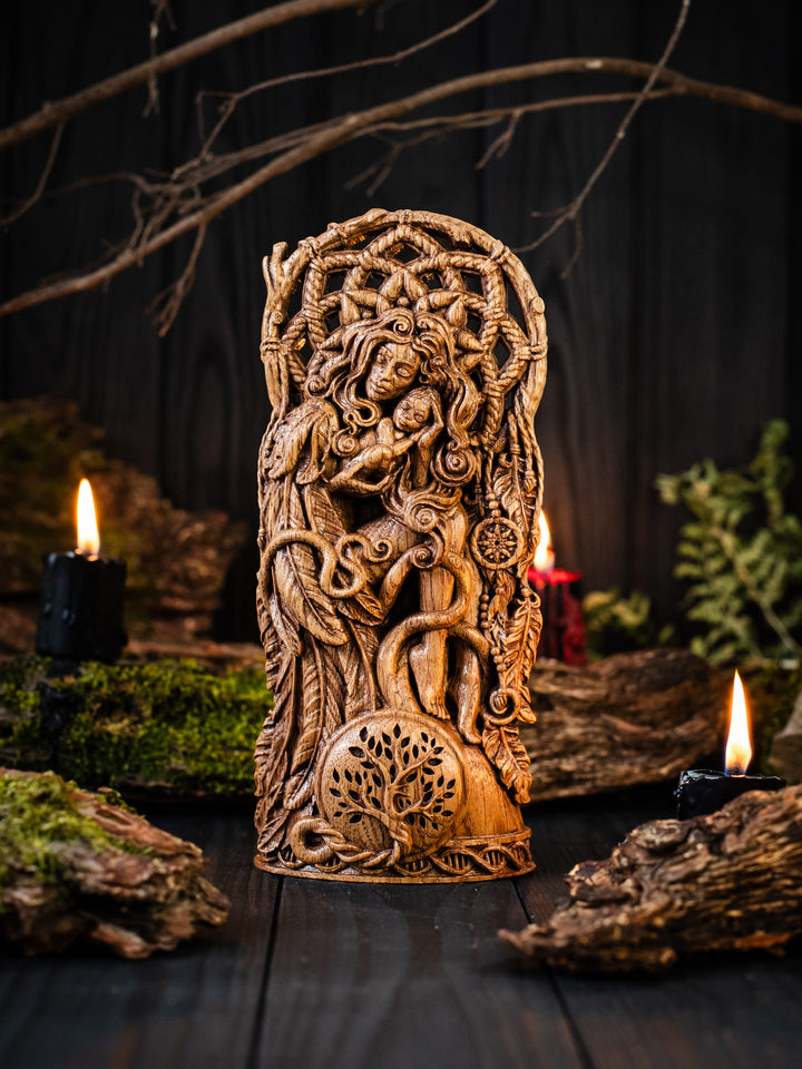 Mother Fertility Goddess Statue: Nurturing Life