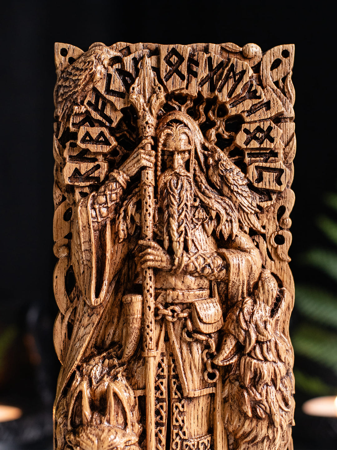Odin Figurine - Norse Warrior Deity of Wisdom