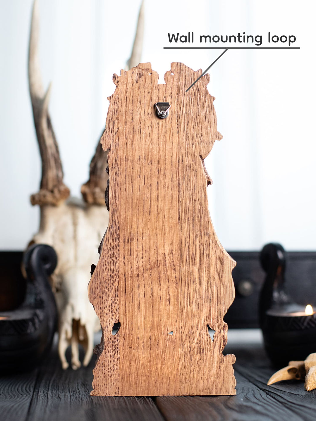Odin Statue Wood | Wotan Figure | Blagowood