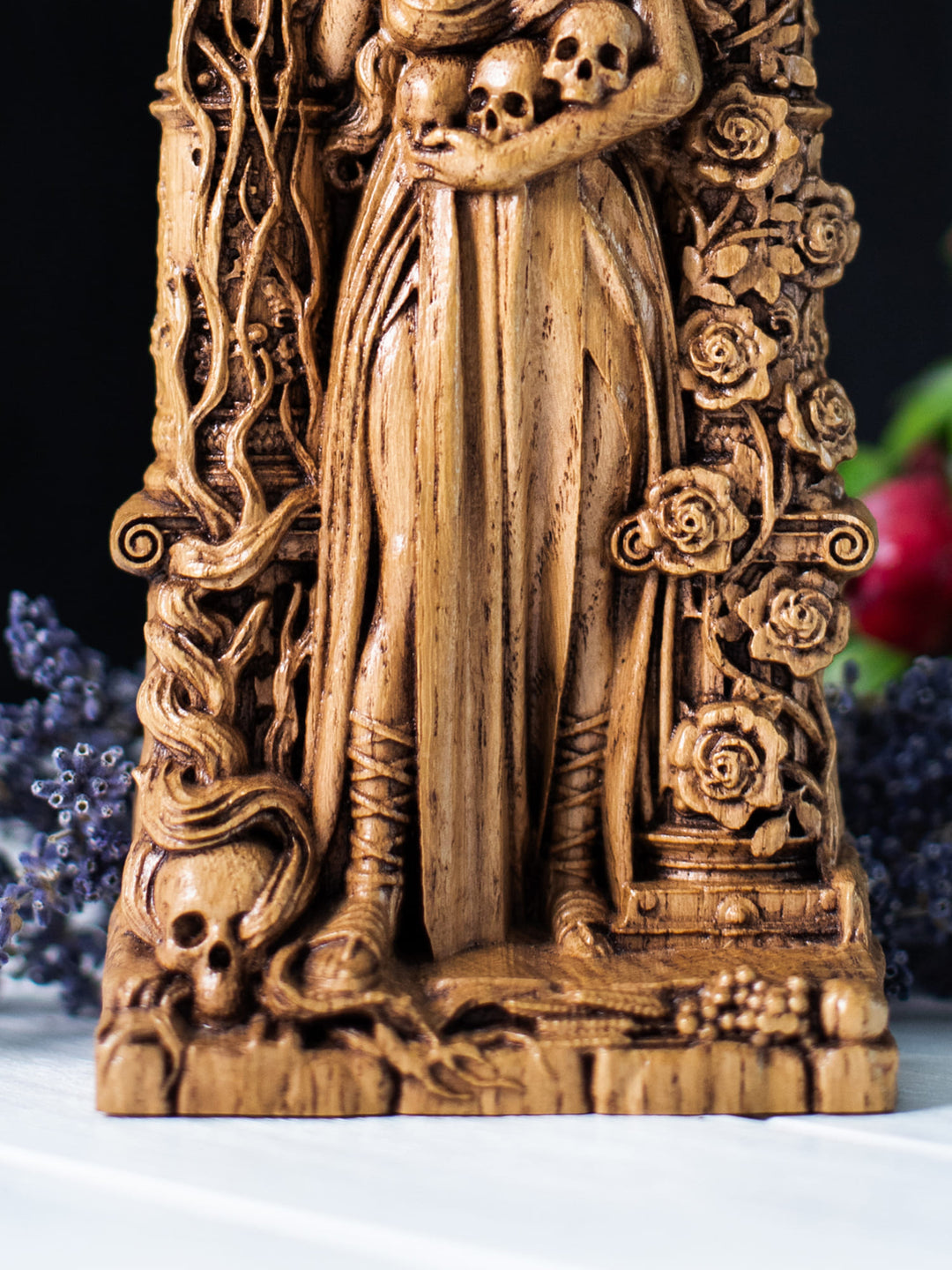 Greek Goddess Persephone Statuette : Queen of Dual Realms