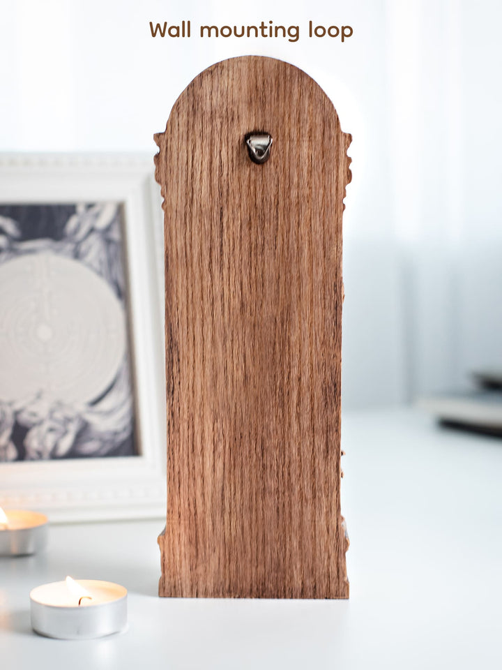 Persephone Goddess Wooden Statue