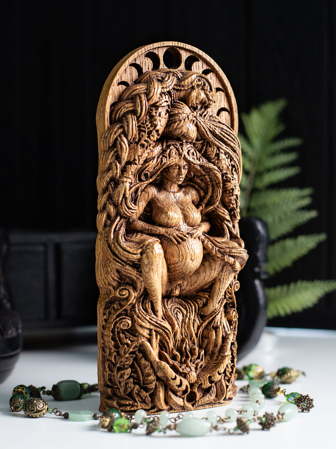Pregnant Goddess of Fertility - Symbol of Feminine Power