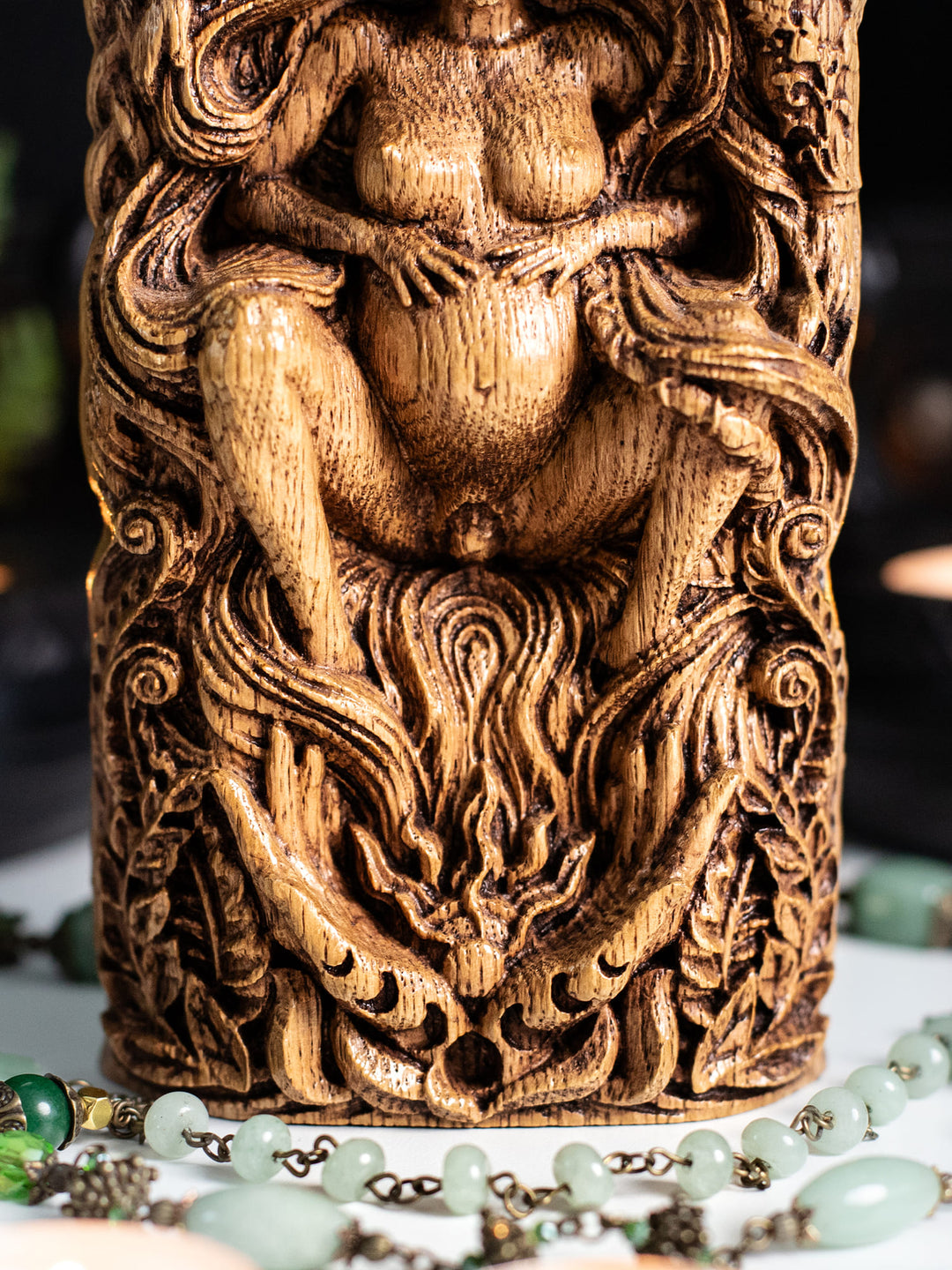 Pregnant Goddess of Fertility - Symbol of Feminine Power