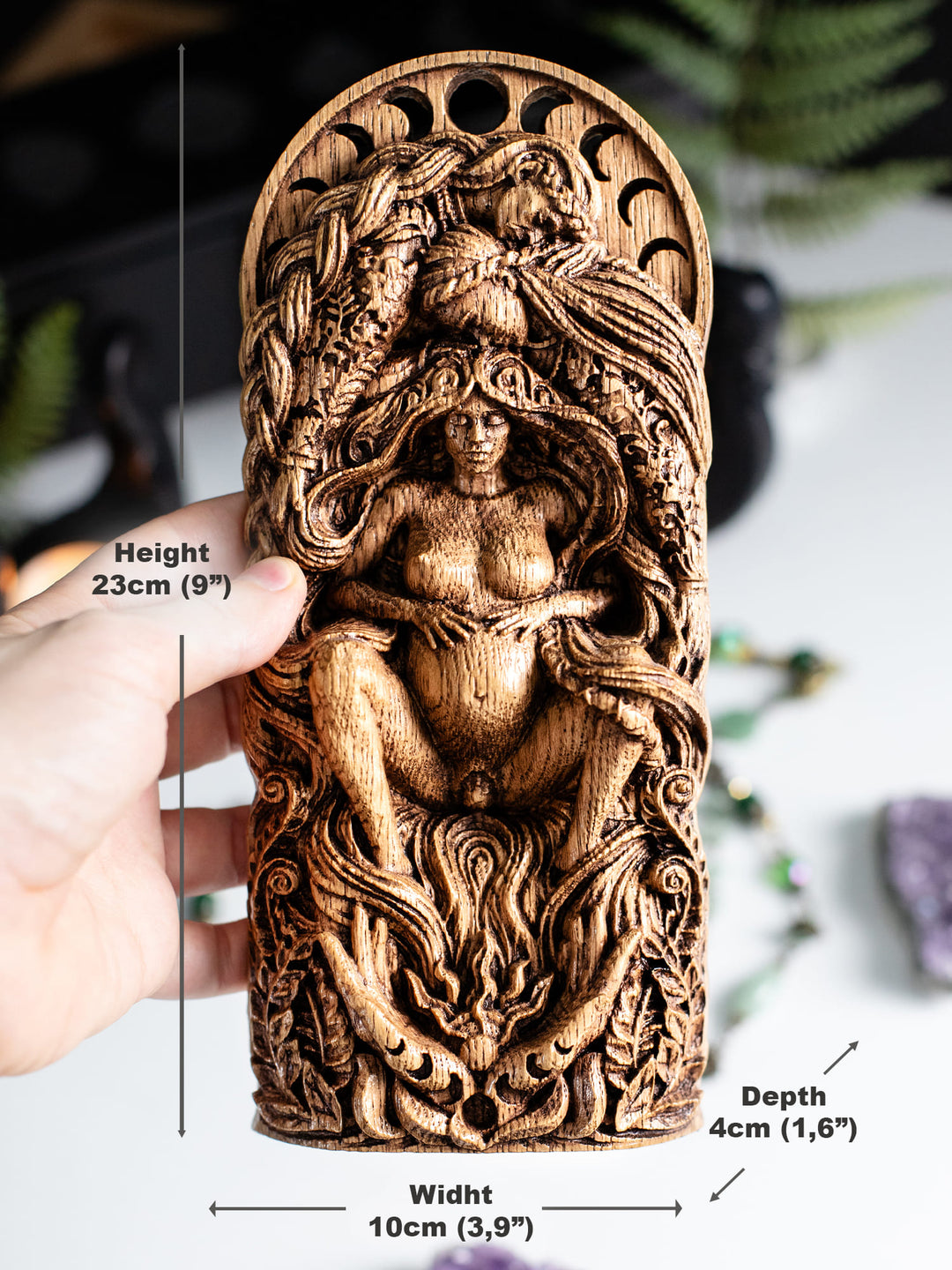 Pregnant Goddess of Fertility - Symbol of Feminine Power
