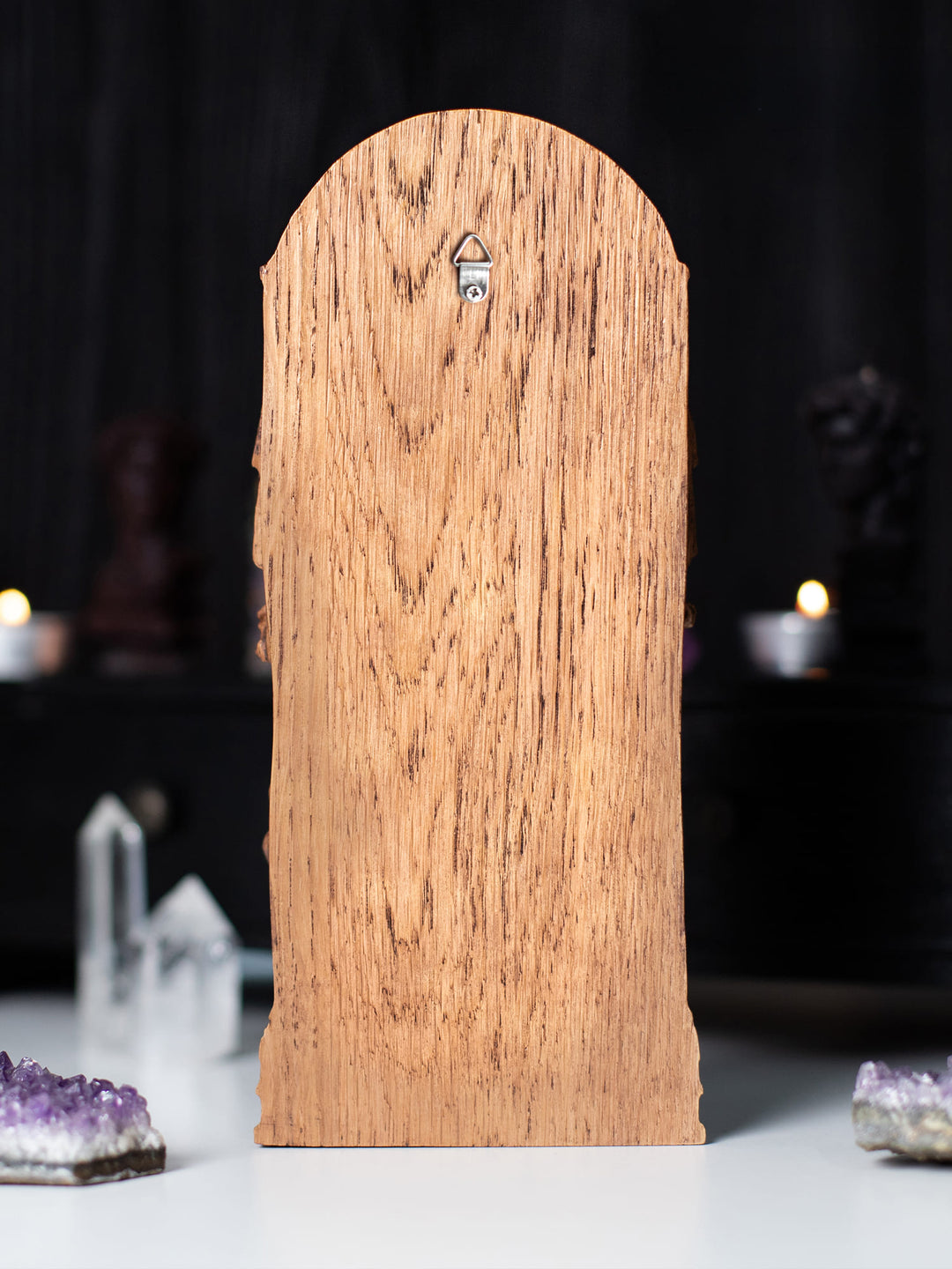 Samael Fallen Angel Wooden Statue