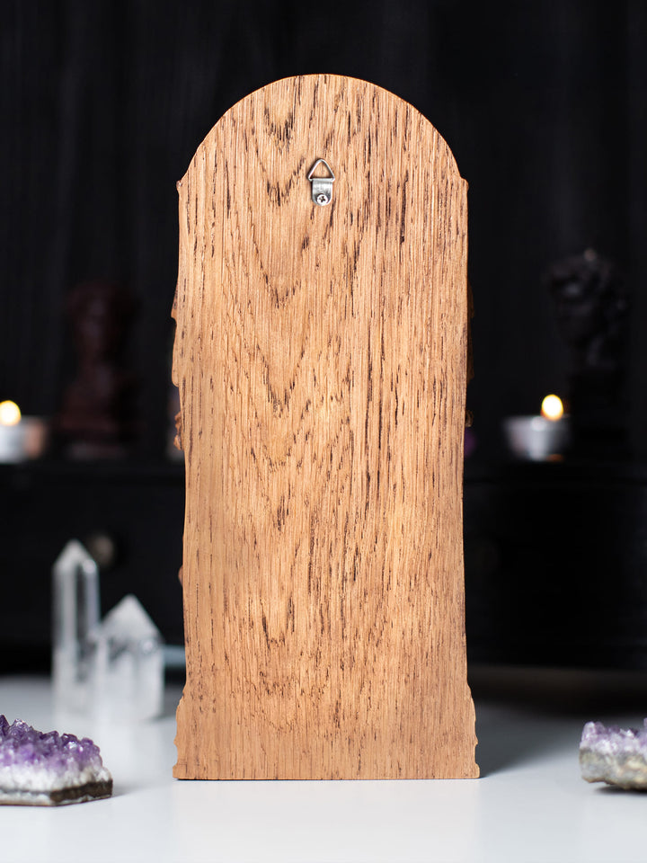 Samael Fallen Angel Wooden Statue