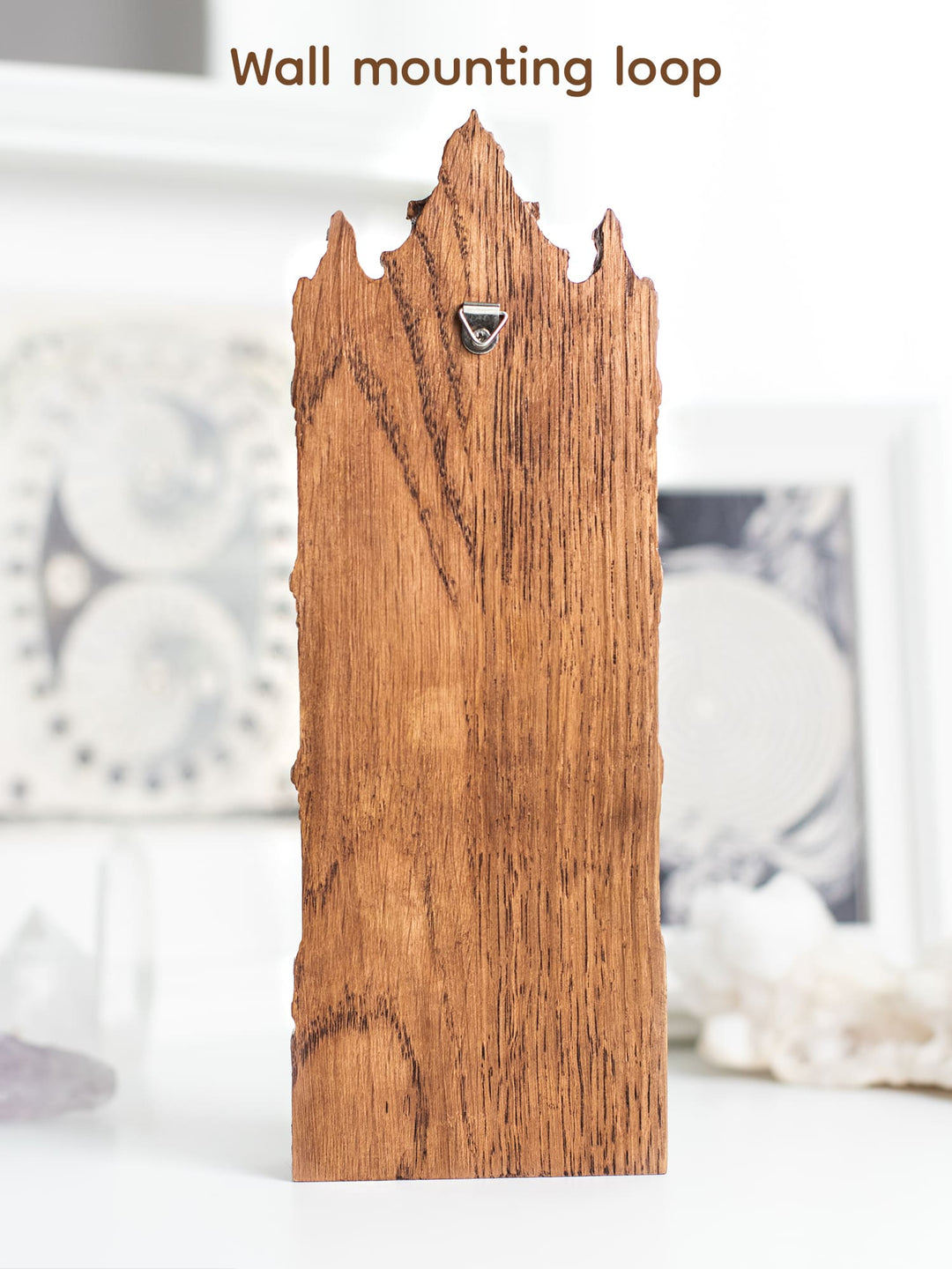 Santa Muerte Wooden Statue