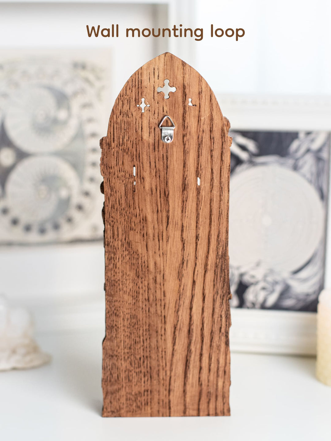 Santa Muerte Altar Wooden Statue