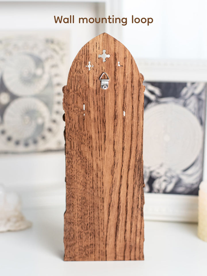 Santa Muerte Altar Wooden Statue