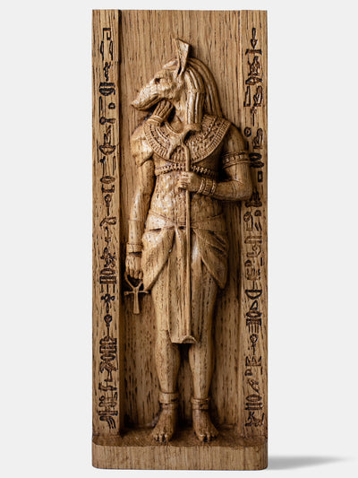 Seth wooden statue