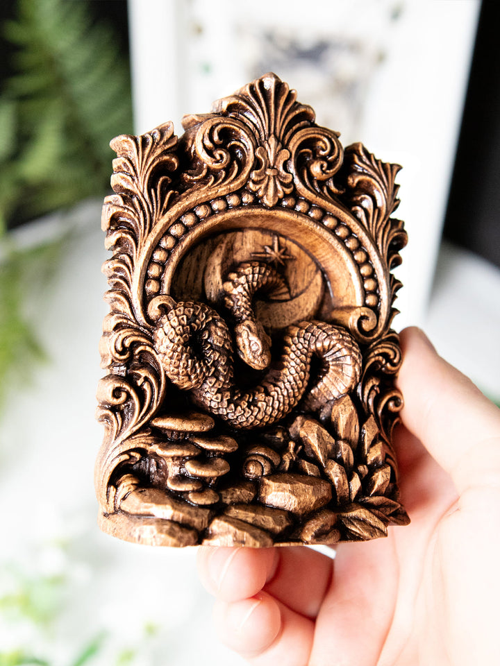 Snake Totem Statue – Animal Totem Serpent Spirit Figurine