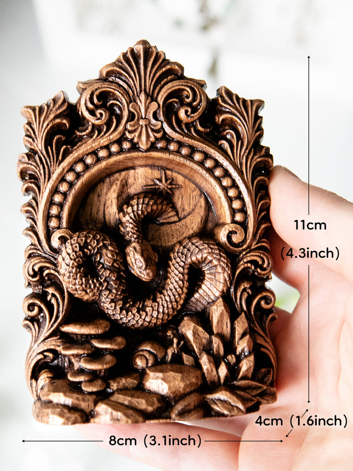 Snake Totem Statue – Animal Totem Serpent Spirit Figurine