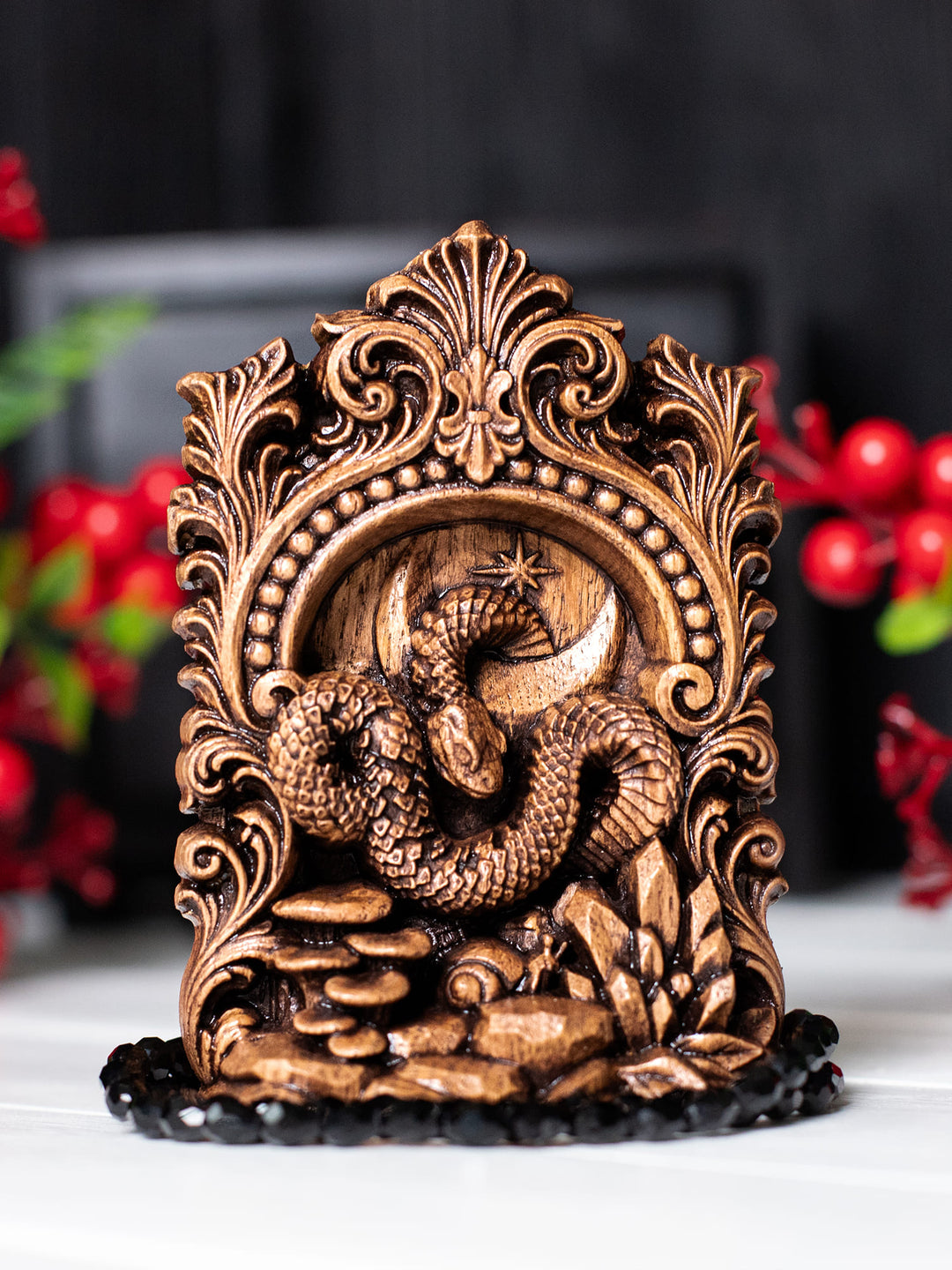 Snake Totem Statue – Animal Totem Serpent Spirit Figurine