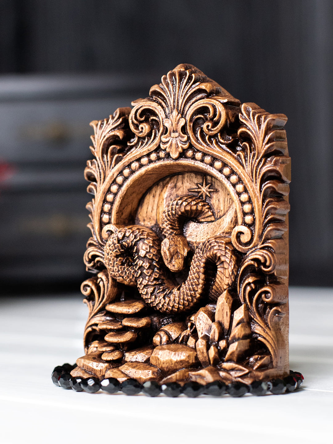 Snake Totem Statue – Animal Totem Serpent Spirit Figurine