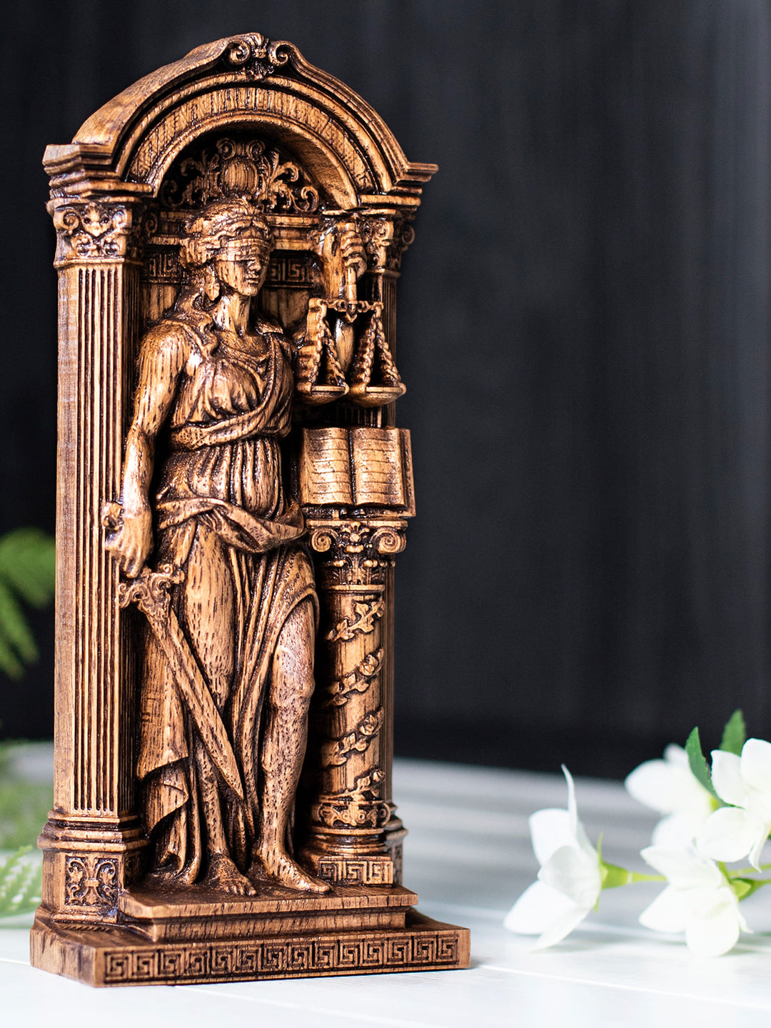 Themis Statue – Greek Goddess of Justice Lady Justice Sculpture