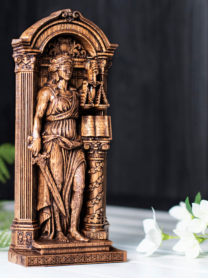 Themis Statue – Greek Goddess of Justice Lady Justice Sculpture