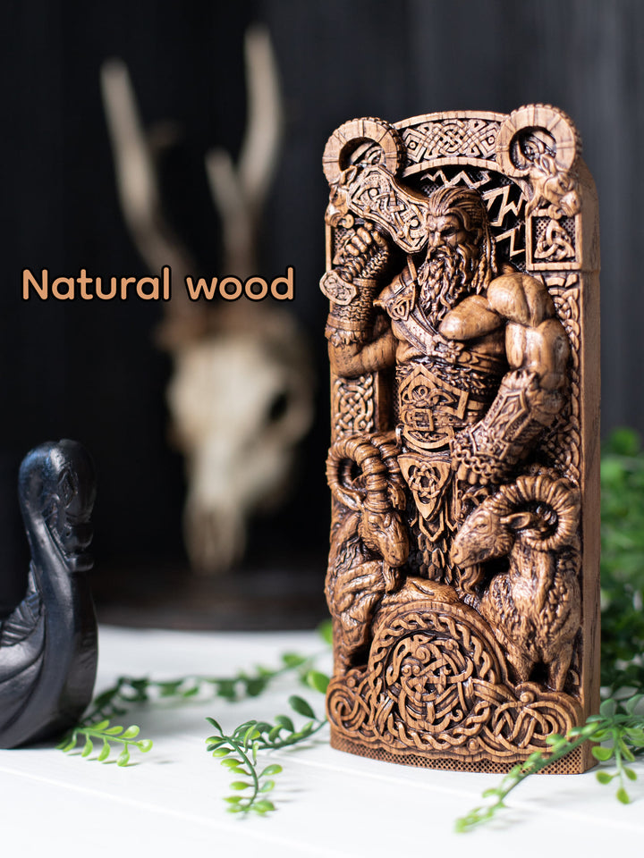God Thor Statue: Thunder God Might figurine