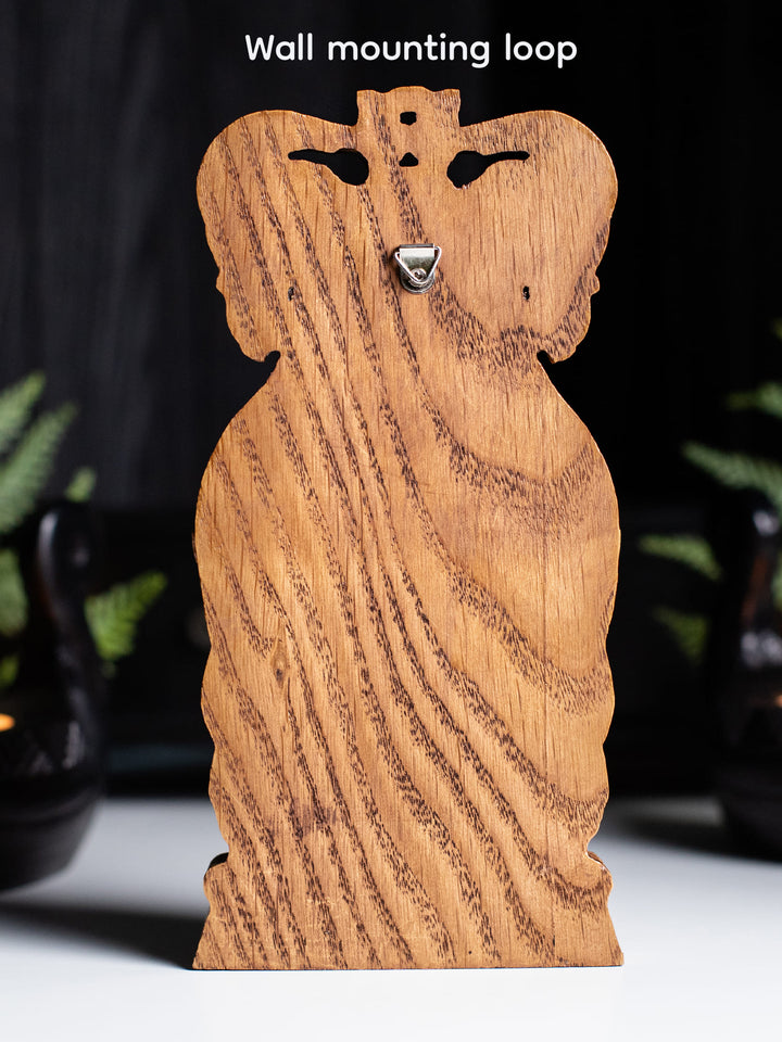 Thor Wooden Bust: Norse Thunder God Majesty