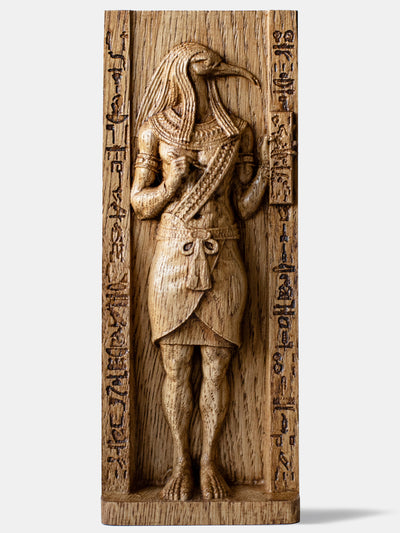 Thoth wooden statue