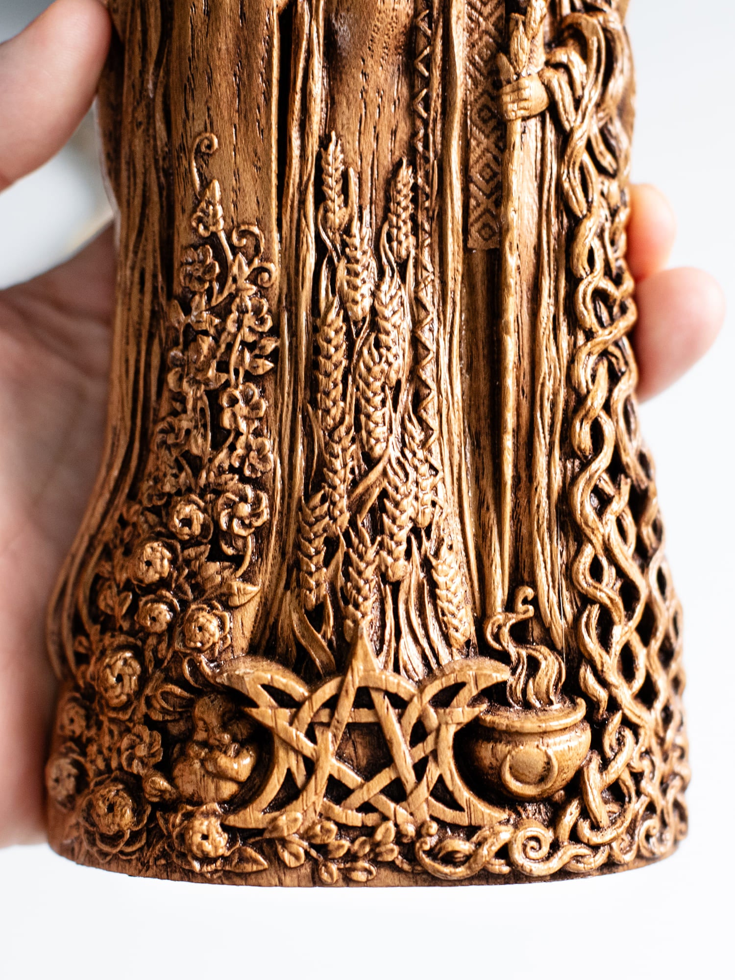 Triple Goddess Statue - Symbol of Feminine Power – Blagowood