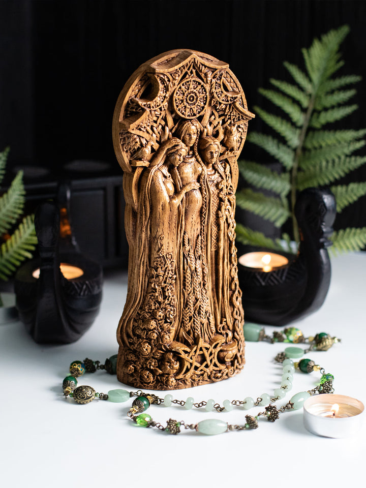 Triple Goddess Statue - Symbol of Feminine Power