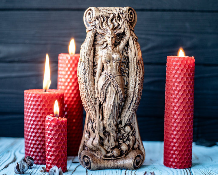 Goddess Lilith Underworld Figurine: Power and Defiance