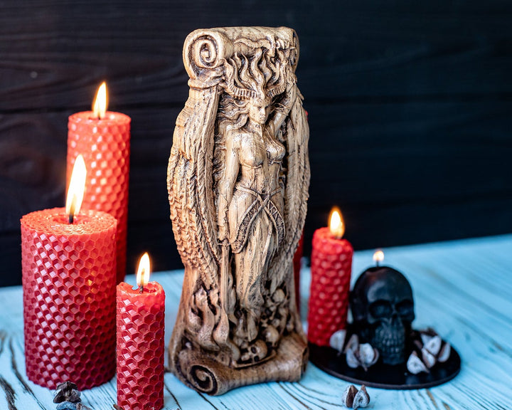 Goddess Lilith Underworld Figurine: Power and Defiance