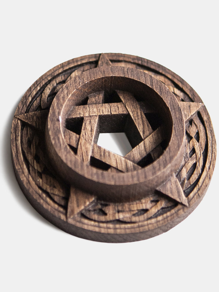 Celtic candle holder, candlestick
