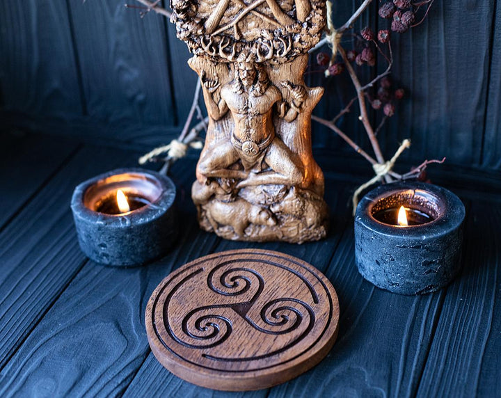 Pentacle Triskelion