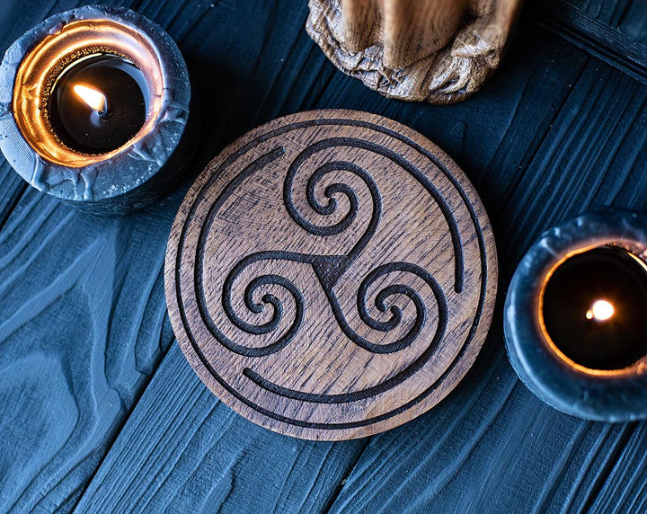 Pentacle Triskelion