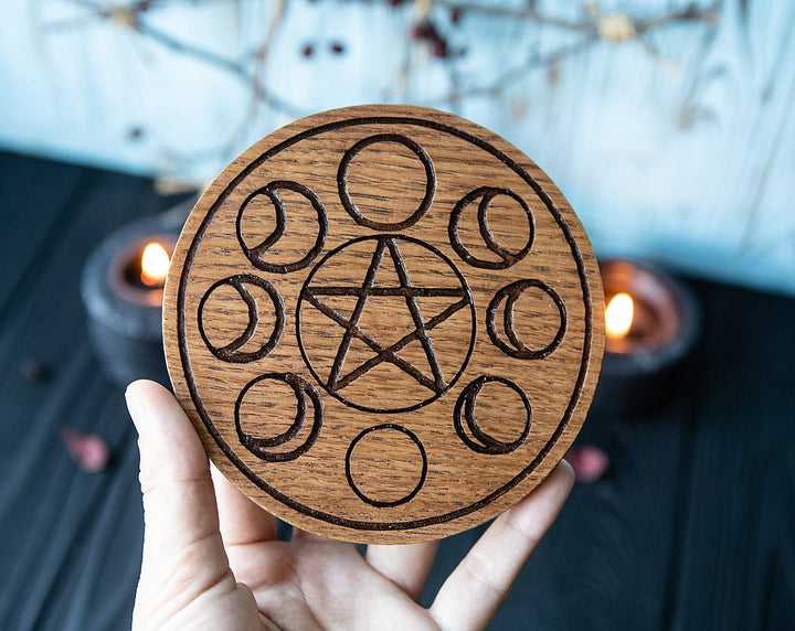 Pentacle lunar phases
