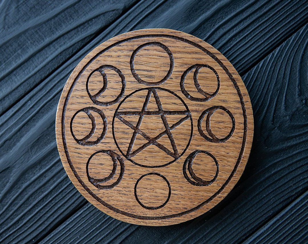 Pentacle lunar phases