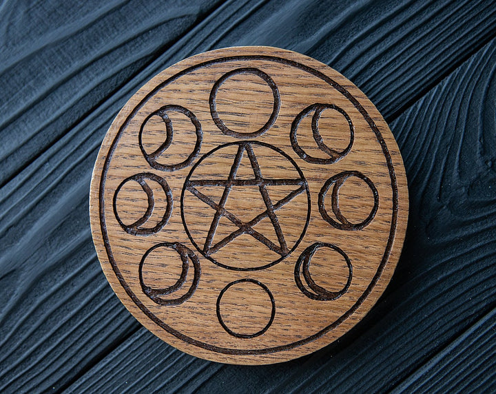 Pentacle lunar phases
