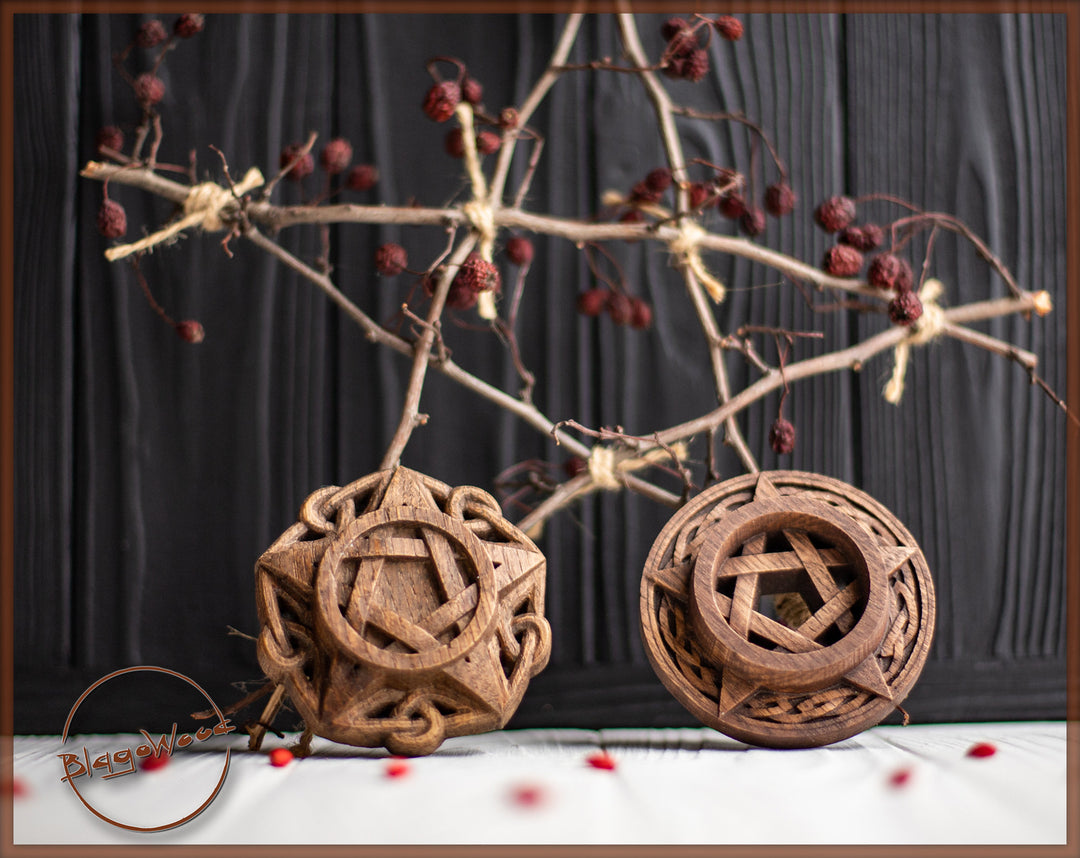 Celtic candle holder, candlestick